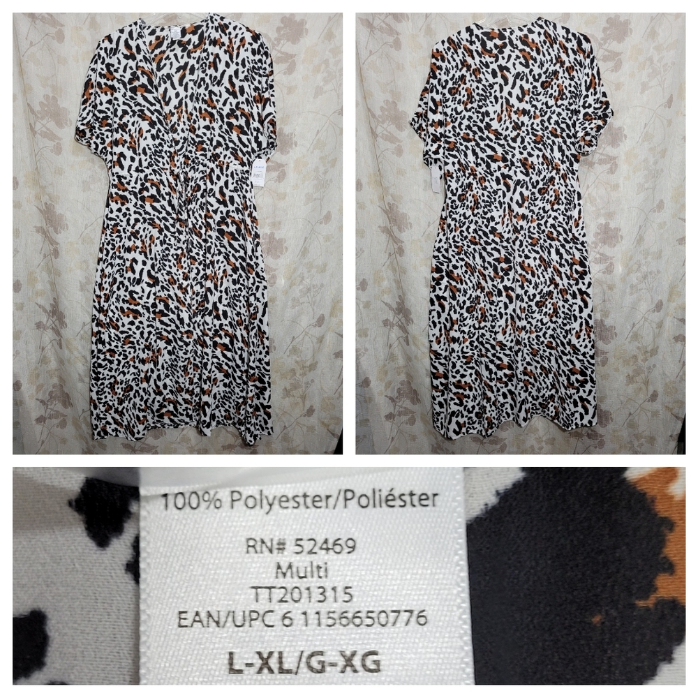 🐆NWT cheetah print long kimono 🐆